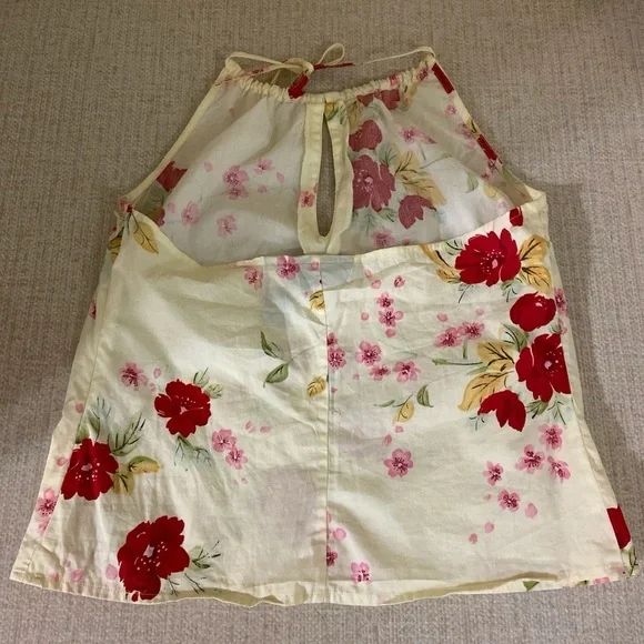 Vintage Floral Halter Top - Picture 4 of 7